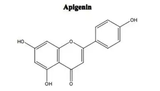 芹菜素结构式